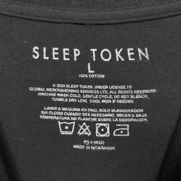 Sleep Token Logo tshirt size Large - Picture 4 of 4